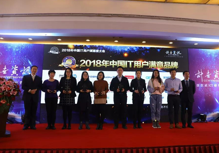 利亚德获得2018年度中国IT用户满意度